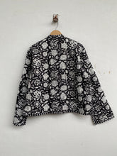 cotton jacket kimono style,cropped coat, lightweight outerwear,boho chic,spring fashion indian handmade crop top quilted jacket handmade garment