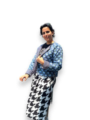 cotton jecket for women were printed kimono