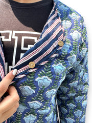 cotton jecket for women were printed kimono